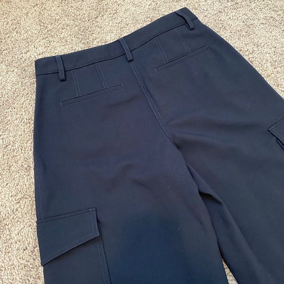 NWT THEORY WOOL CARGO PANTS - Picture 5 of 6